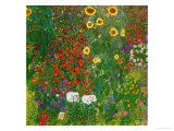 Garden with Sunflowers, 1905-6 Giclee Print by Gustav Klimt
