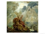 Ossian Conjures Up the Spirits with His Harp on the Banks of the River of Lorca, c.1811 Arte por Francois Gerard Ossian Conjures Up the Spirits with His Harp on the Banks of the River of Lorca, c.1811 Arte por Francois Gerard
