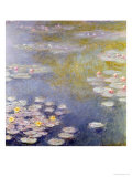 Nympheas at Giverny, 1908 Giclee Print by Claude Monet