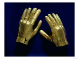 Pair of Funerary Hands, from Peru, circa 200-circa 800 Giclee Print Pair of Funerary Hands, from Peru, circa 200-circa 800 Giclee Print