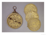 Astrolabe, 1216 reproduction procédé giclée par Abu Bakr Ibn Jusuf