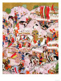 "Hunername" Manuscript: Suleyman the Magnificent (1494-1566) Giclee Print