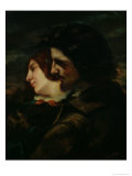 The Lovers in the Countryside, after 1844 Giclee Print by Gustave Courbet