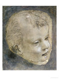 Head of a Child Giclee Print by Leonardo da Vinci 