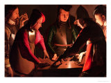 The Dice Players Giclee Print by Georges de La Tour