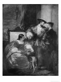 Francois I (1494-1547) and Anne De Pisseleu (1508-80) Duchess of Etampes, 19th Century Giclee Print by Richard Parkes Bonington