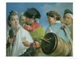 The Lemonade Seller Giclee Print by Lorenzo Baldissera Tiepolo