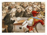 The English Minister Reading the Imperial Decree to George III (1738-1820) Giclee Print