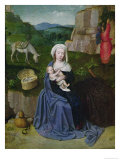 The Rest on the Flight into Egypt Giclee Print by Gerard David