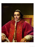 Portrait of Pope Pius VII (1742-1823), 1805 Giclee Print by Jacques-Louis David