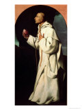 Portrait of the Devout John Houghton Giclee Print by Francisco de Zurbarán