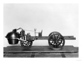 Steam-Powered Car Invented by Nicolas Joseph Cugnot (1725-1804) Giclee Print