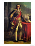 Marshal Brune (1763-1815) after a Painting by Marie Guilhelmine Benoist (1768-1826) Giclee-trykk av Eugene Battaille