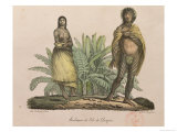 Inhabitants of Easter Island, from 