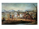 Washington Reviewing the Western Army at Fort Cumberland, Maryland, after 1795 Giclee Print by Frederick Kemmelmeyer