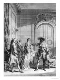 Scene from 'Othello' by William Shakespeare (1564-1616) engraved by Hubert Gravelot (1699-1773), Giclee Print