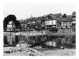 The River Nahe, Bad Kreuznach, circa 1910 reproduction procédé giclée par Jousset 