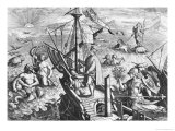Amerigo Vespucci (1454-1512) Giclee Print by Jan van der Straet