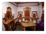 Reconstruction of a Salon of the Cafe De Paris Giclee Print by Henri Sauvage