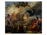 Allegory of the Battle of Austerlitz, 2nd December 1805 Giclee Print by Antoine Francois Callet