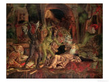 Temptation of St. Anthony Giclee Print by Bernardo Parentino