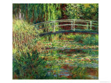 Waterlily Pond: Pink Harmony, 1900 Giclee Print by Claude Monet