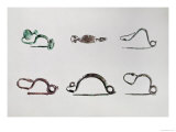 Clasps, Found at Marne Giclee Print by Gaulish 