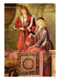 The Meeting of Etherius and Ursula and the Departure of the Pilgrims, from the St. Ursula Cycle Giclee Print by Vittore Carpaccio