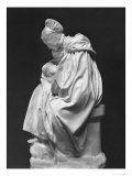 Boulonnaise Woman Feeding her Child (plaster) Lámina giclée por Aime Jules Dalou