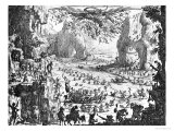 The Temptation of St. Anthony Giclee Print by Jacques Callot