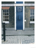 View of the Meridian Line Giclee Print by Christopher Wren