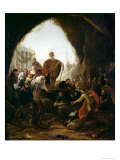Daniel Killing the Dragon of Baal Giclee Print by Jakob Willemsz de Wet