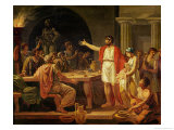 Study for Lycurgus Showing the Ancients of Sparta their King, 1791  Lámina giclée por Jacques-Louis David