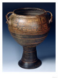 Lebes Decorated with a Geometric Pattern, from Milos, circa 720 BC Giclee Print