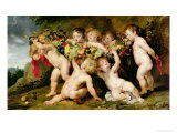 Garland of Fruit, circa 1615-17 Giclee Print by Peter Paul Rubens Garland of Fruit, circa 1615-17 Giclee Print by Peter Paul Rubens