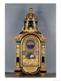 Astronomical Clock Made for the Grand Dauphin Louis of France (1661-1711), 1710 (Gilded Bronze) reproduction procédé giclée par Philippe Caffieri
