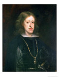 Charles II (1661-1700) of Spain reproduction procédé giclée par Don Juan Carreño de Miranda