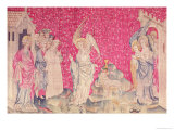 The Third Angel and the Lamb, Number 51 from "The Apocalypse of Angers," 1373-87 reproduction procédé giclée par Nicolas Bataille