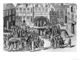 Stake at Bruges During the Government of Fernando Alvarez De Toledo (1508-82) Duke of Alba Giclee Print by Franz Hogenberg