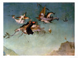 Temptation of St.Anthony, Detail of Left Hand Panel Giclee Print by Hieronymus Bosch