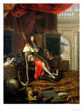 Portrait of Louis XIV (1638-1715) 1668 Giclee Print by Henri Testelin