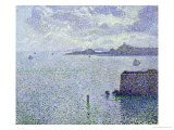 Sailing Boats in an Estuary, circa 1892-93 reproduction procédé giclée par Théo van Rysselberghe