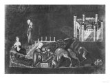 Rebecca and Eliezer at the Well Giclee Print