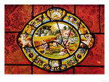 Window Depicting August, from Montigny Giclee Print Window Depicting August, from Montigny Giclee Print