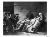 The Death of Cato of Utica (95-46 BC) 1797 Giclee Print by Pierre Narcisse Guérin