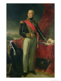 Portrait of Etienne-Jacques-Joseph-Alexandre Macdonald (1765-1840) Duc De Tarente, 1837 Giclee Print by Jean Sebastien Rouillard