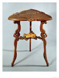 Nenuphar Side Table, circa 1900 Giclee Print by Émile Gallé
