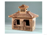 Funerary Model of a House, Han Dynasty (206 BC-Ad 220) Giclee Print Funerary Model of a House, Han Dynasty (206 BC-Ad 220) Giclee Print