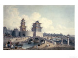 Pingze Men, the Western Gate of Peking Giclee Print by William Alexander