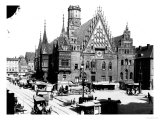 Town Hall, Breslau (Modern Day Wroclaw) Poland, circa 1910 Giclee Print by Jousset 
